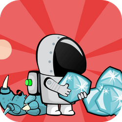 Treffen Sie Astro Digger und helfen Sie ihm, das zu tun, was er auf fremder Erde getan hat, indem Sie Gold und Mineralien sammeln.